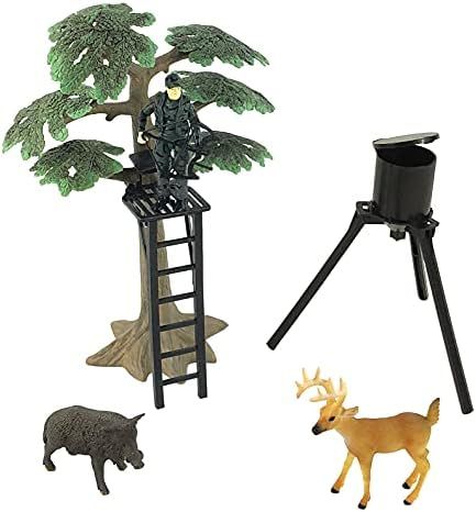 Big Country Toys - Bow Hunting Set - 1:20 Scale - Deer Hunting - Hog Hunting - 13 Piece Toy Set - Pl | Amazon (US)