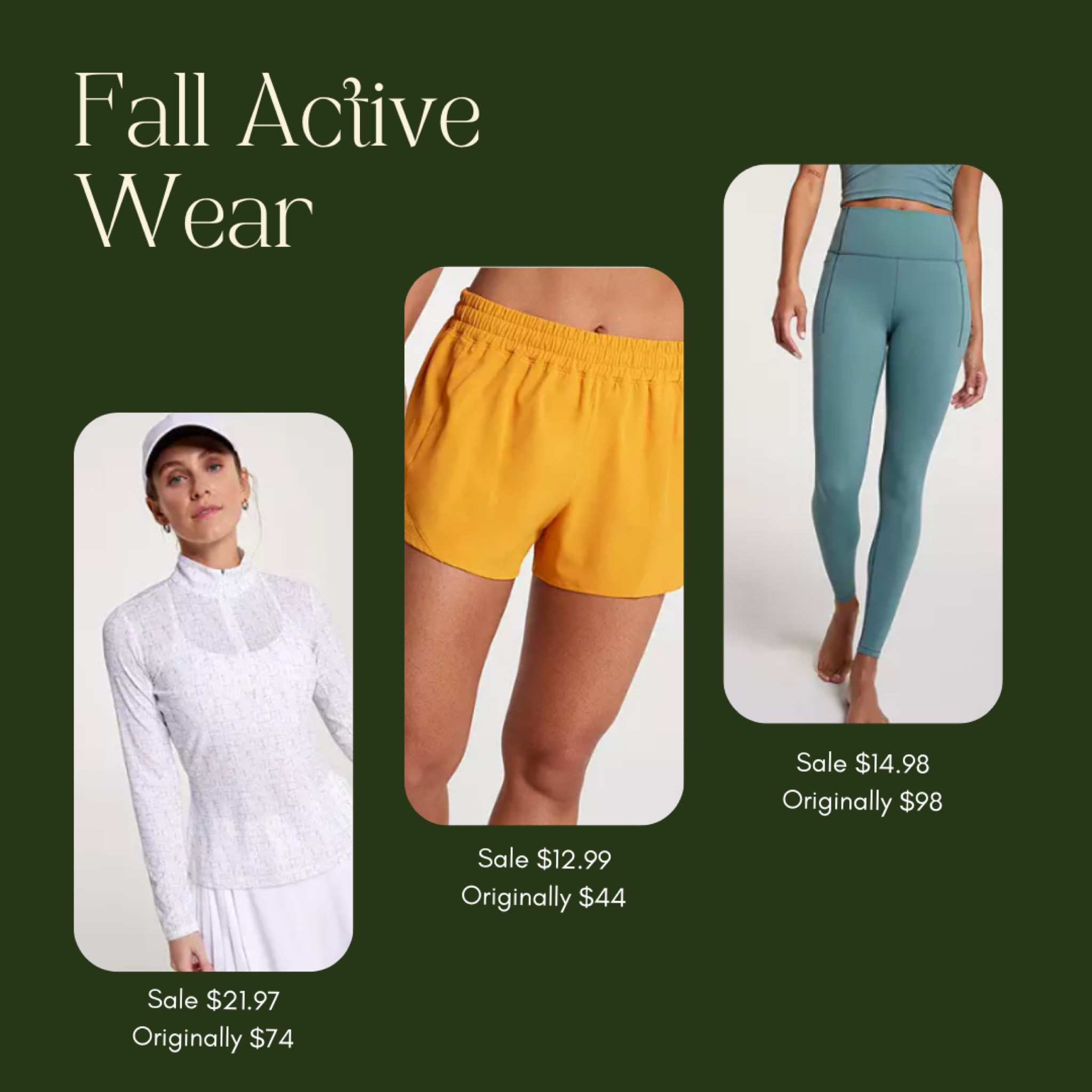 Fall activewear linked on sale in the Calia brand!!! Steep discounts and great quality!

#LTKFitness #LTKFindsUnder50 #LTKSaleAlert