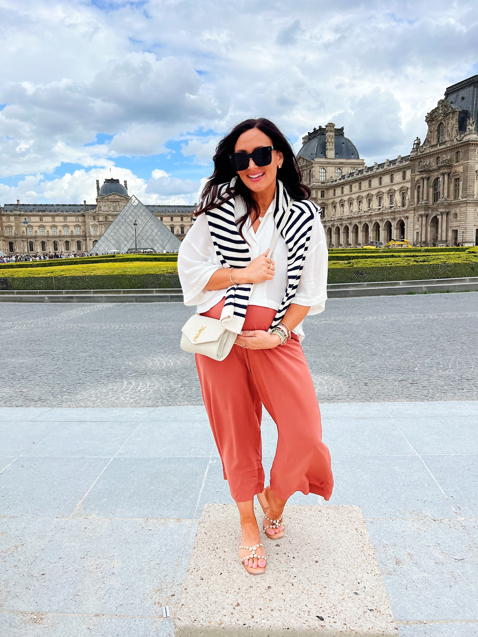 • medium top but more true to size 
• small pants - stretchy & SO comfy! 
• sandals are Zara, linked in stories 

#LTKFind #LTKunder50 #LTKstyletip
