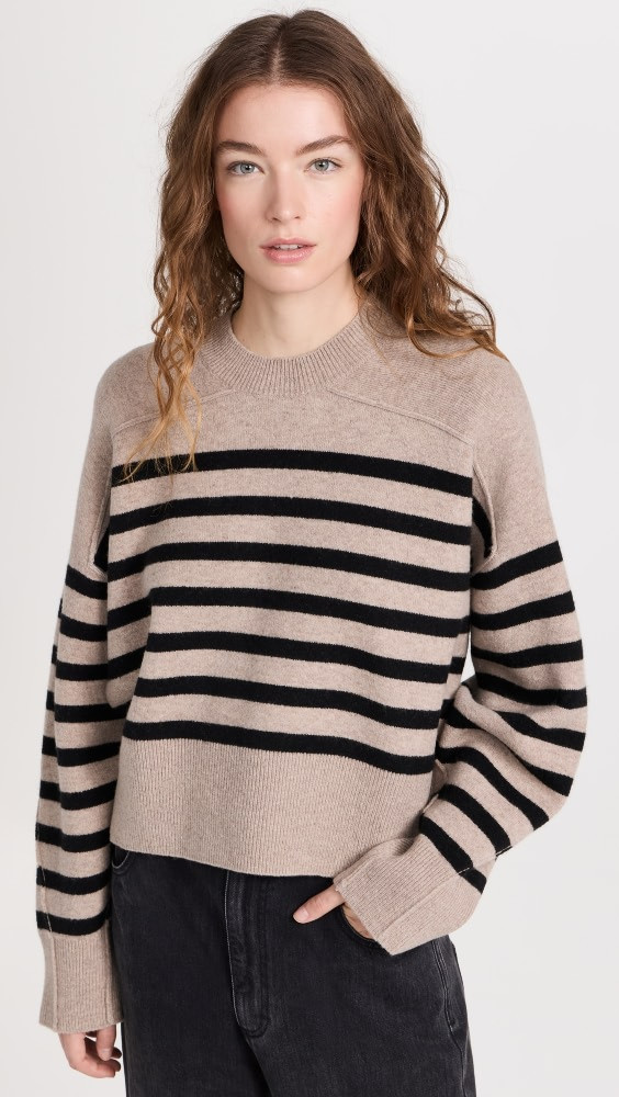rag & bone Bridget Stripe Crew Sweater | Shopbop | Shopbop