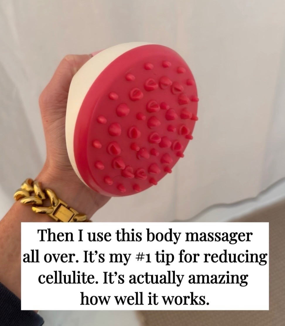 Cellulite massager to reduce the appearance of cellulite 