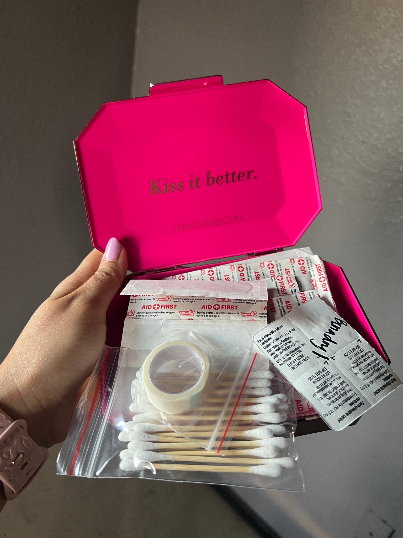 This first aid kit is great for your purse, car, or diaper bag! My 4 year old is running, jumping, and climbing everything and this kit came in clutch today for a scraped knee! 🫶🏼


#LTKtravel #LTKkids #LTKGiftGuide