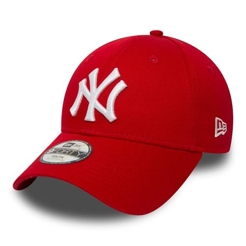 New Era Men's 9Forty New York Yankees Cap, Red (Scarlet), One Size | Amazon (US)