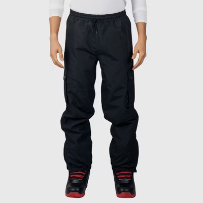 Alpine Swiss Mens Snowboard Pants 10K Waterproof Insulated Cargo Ski Pants Breathable Winter Snow Sport Outdoor Pant BLK XL | Target