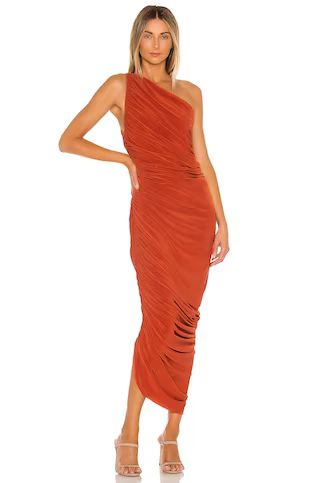 Norma Kamali Diana Gown in Cinnamon from Revolve.com | Revolve Clothing (Global)