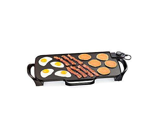 Presto 07061 22-inch Electric Griddle With Removable Handles, Black, 22-inch | Amazon (US)