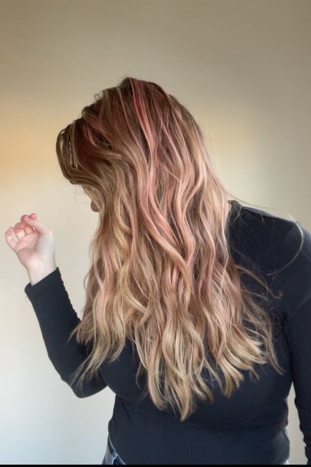 Easy way to add pink highlights! #hair #haircolor #pinkhair

#LTKbeauty #LTKstyletip #LTKHoliday