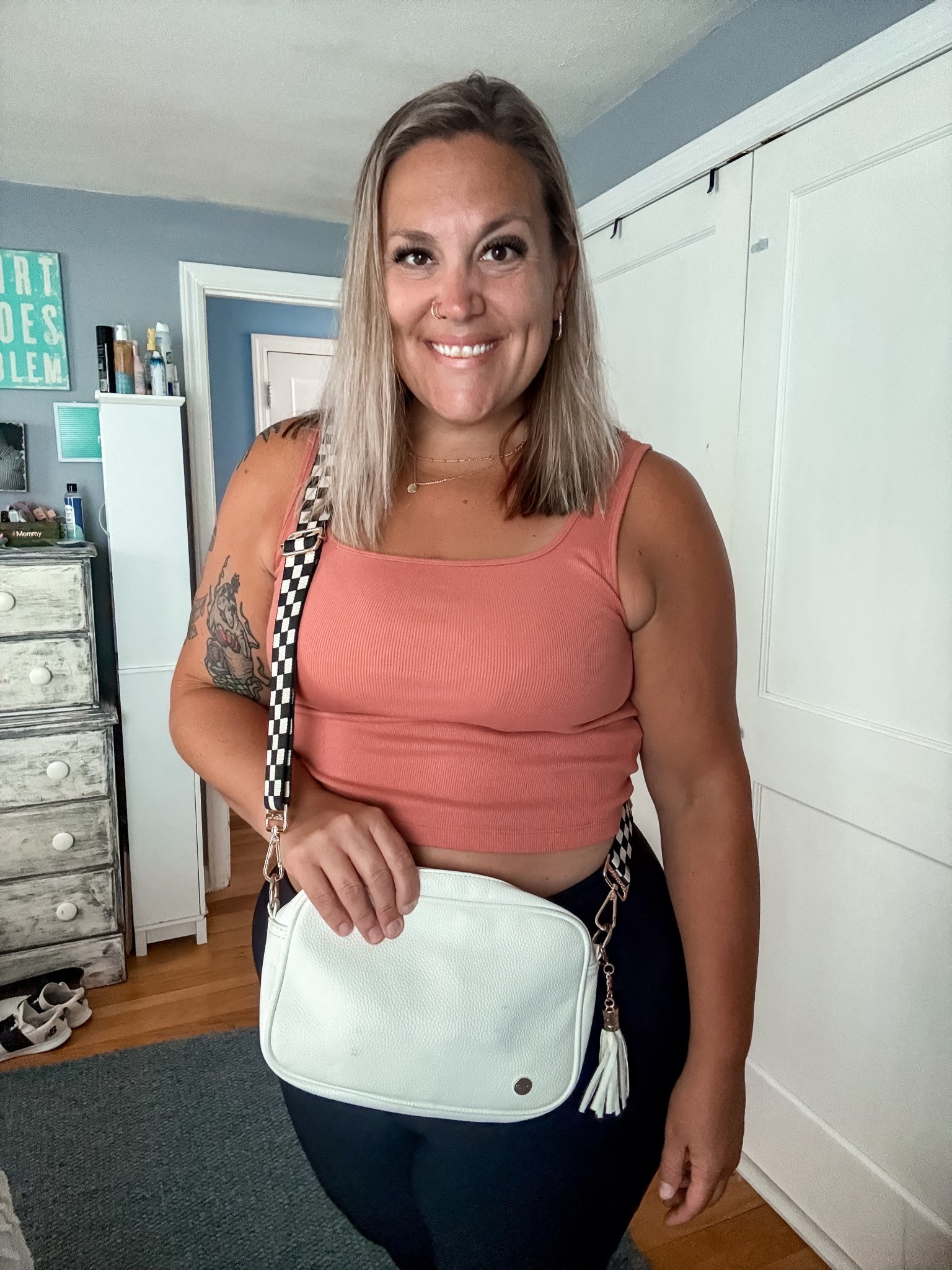 PURSE BOWLS? 🤔 do we use those? or is this a social media trend that no one uses? I think I may need it with all my purse swaps lately!

while this exact bag is no longer available, the Alice from @modernandchic is most similar and has more pockets 🙌🏽

linking all my favorites from m+c!

code BETH15 saves!

#LTKFindsUnder50 #LTKStyleTip #LTKPlusSize