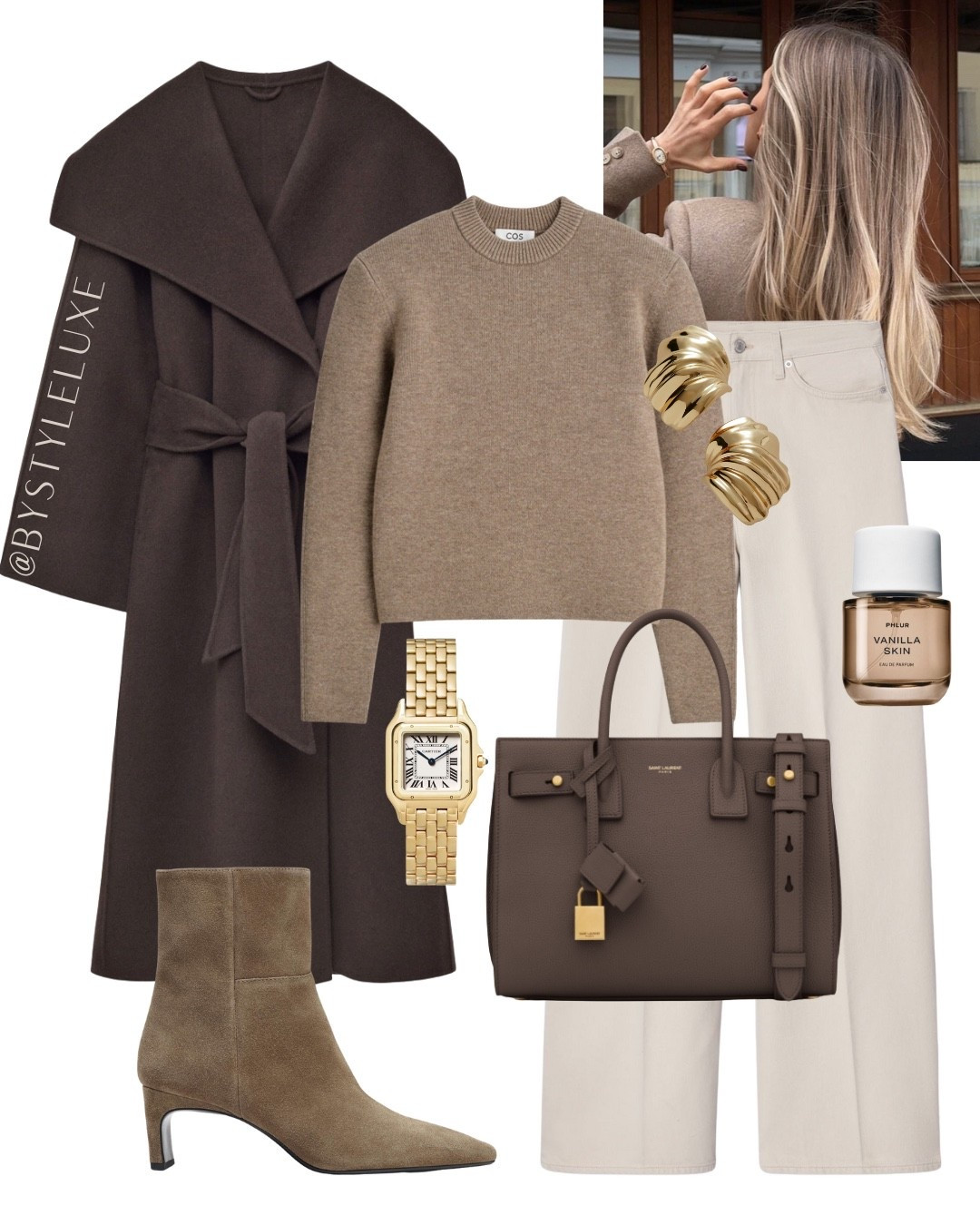 CHIC OUTFIT - This brown coat is back in stock! Styled here with off-white jeans and suede ankle boots for a chic everyday look

#boots #coat #jeans 

#LTKwinter #LTKshoes #LTKjeans