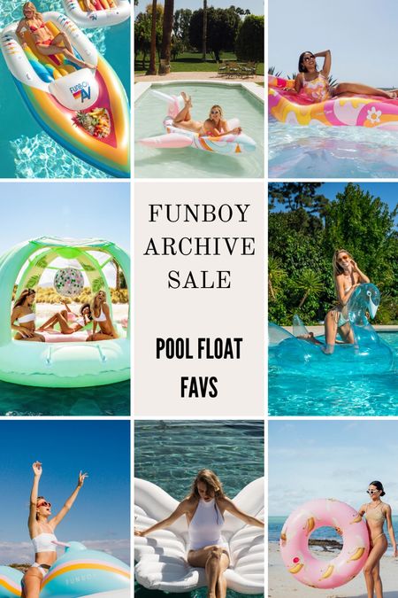 Funboy Warehouse Sale - Up To 60% Off! Including popular floats from the vault.

Sale: February 6th - 11th 

Pool floats / luxury pool floats / luxury snow sleds / inflatable snow tube / inflatables / summer toys / pool toys / beach toys 
#Ad 

#LTKswim #LTKsalealert #LTKSpringSale