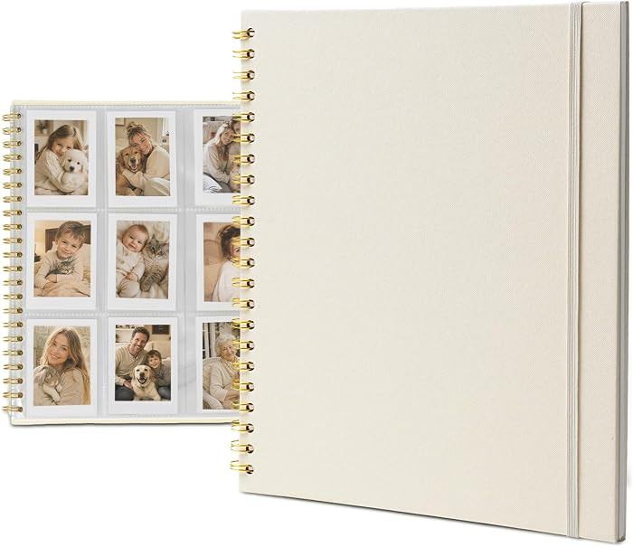 2x3 Photo Album for Instax Mini & Polaroid, Holds 216 Photos | Amazon (US)