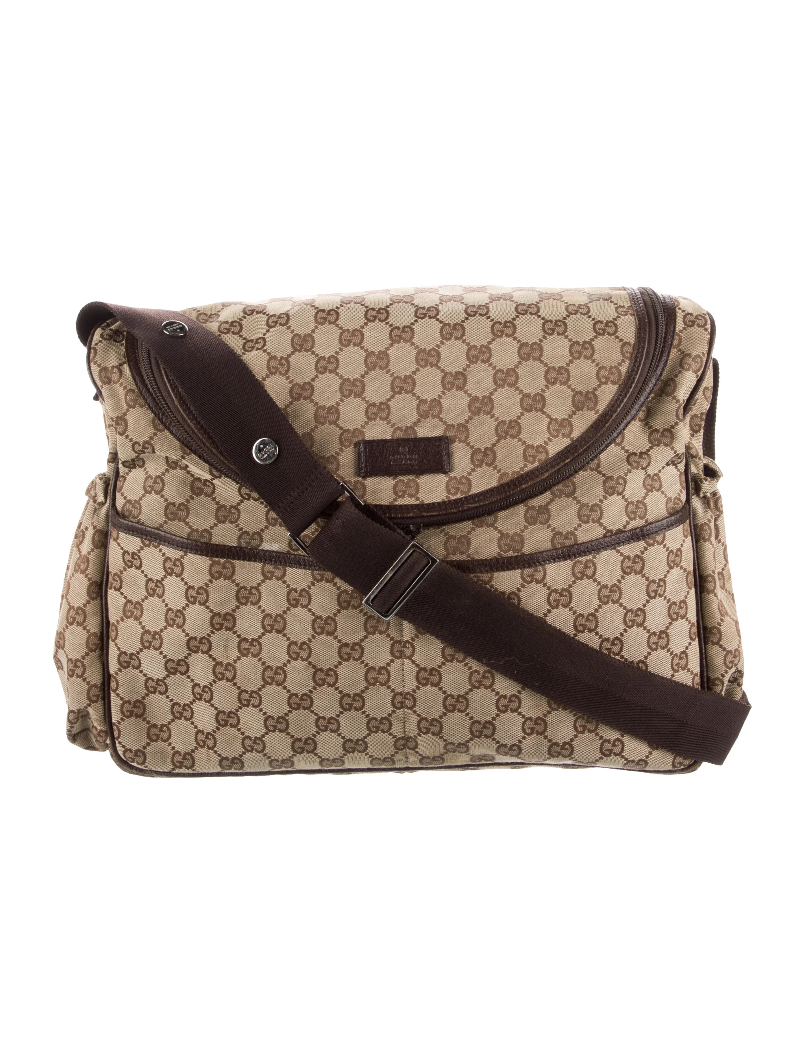 GG Canvas Diaper Bag | The RealReal