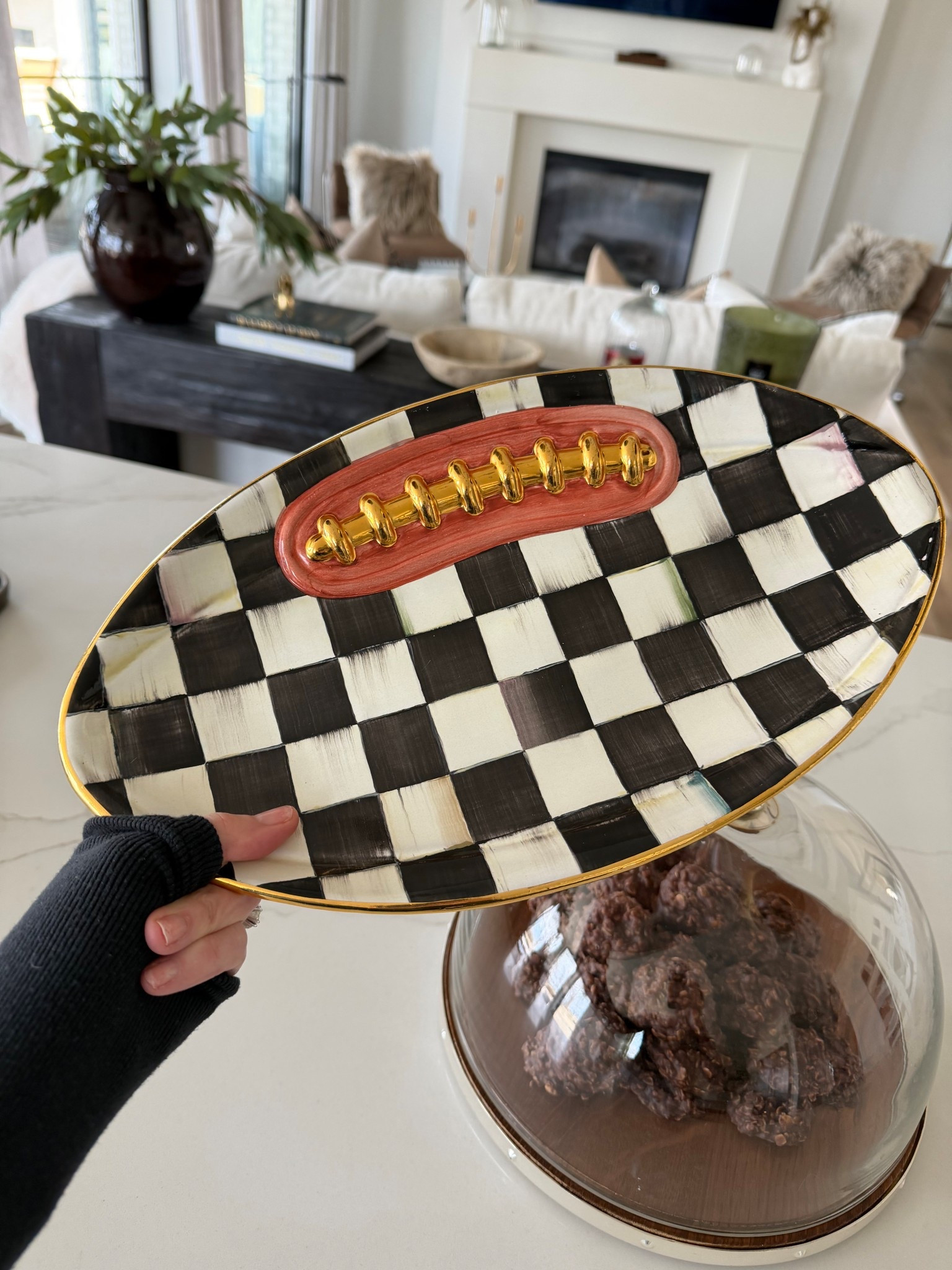 Here for the snacks 
Mackenzie-Childs football team 

#LTKOver40 #LTKfoodie #LTKSeasonal