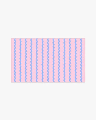 Giggle Squiggle Pink Rug | Ruggable | Ruggable