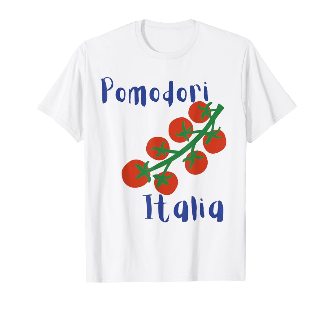 Pomodori Italia Tomatoes Italian summer T-Shirt | Amazon (US)