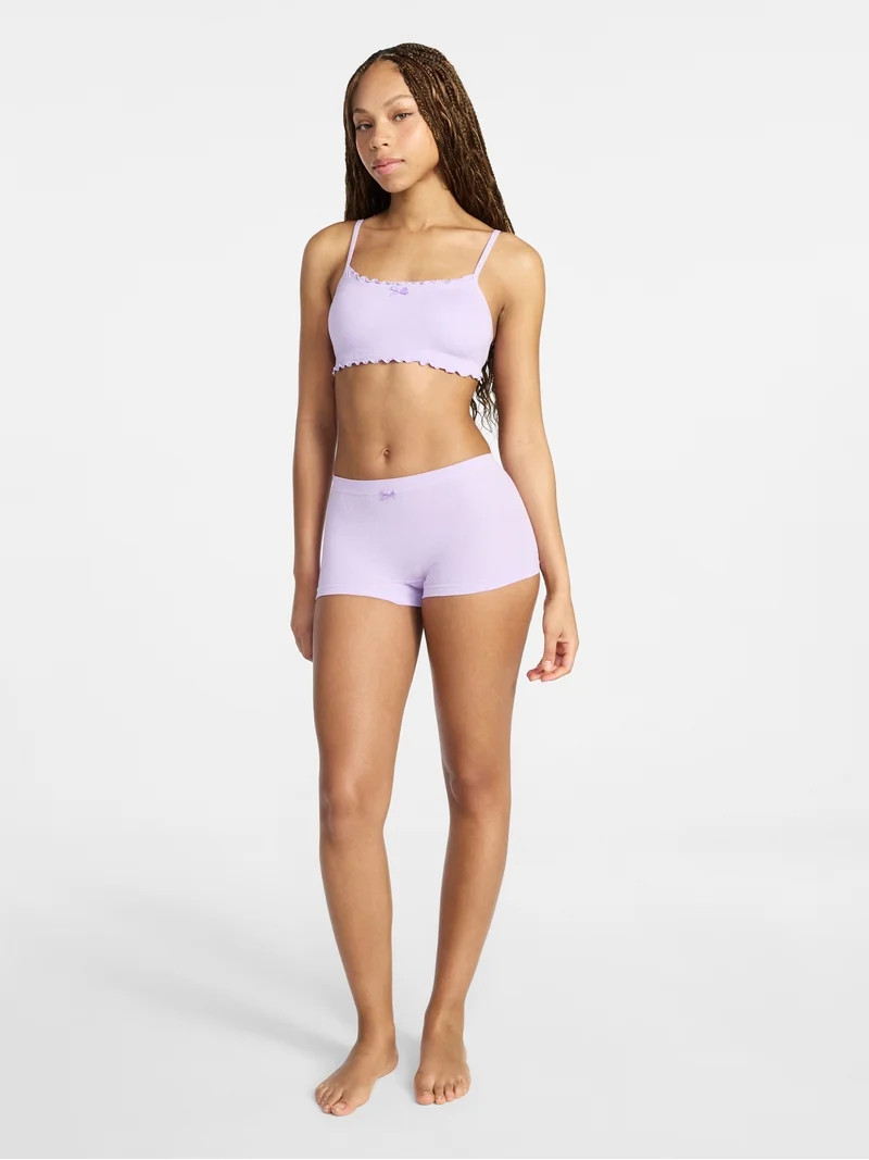 No Boundaries Seamless Cami and Boyshort Set, 2-Piece, Women's XS-XXXL | Walmart (US)