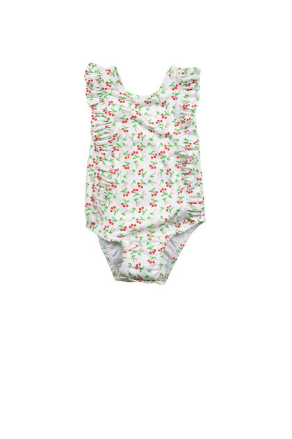 Cherry Girl One Piece Swim | The Little Lane Shop