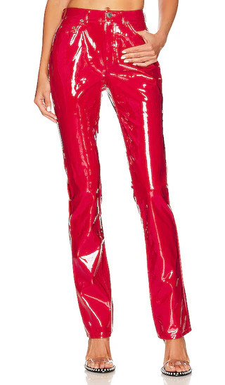 Heston Straight Leg in True Red | Revolve Clothing (Global)