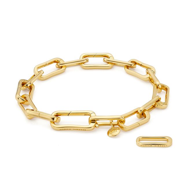 Alta Capture Charm Bracelet | Monica Vinader (Global)