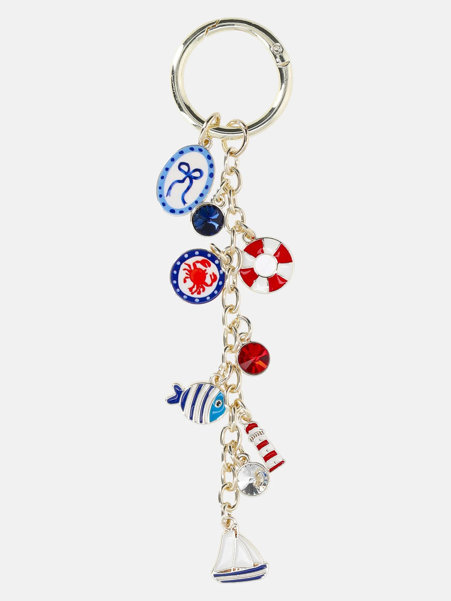 No Boundaries Women's Americana Bag Charm, Nautical | Walmart (US)