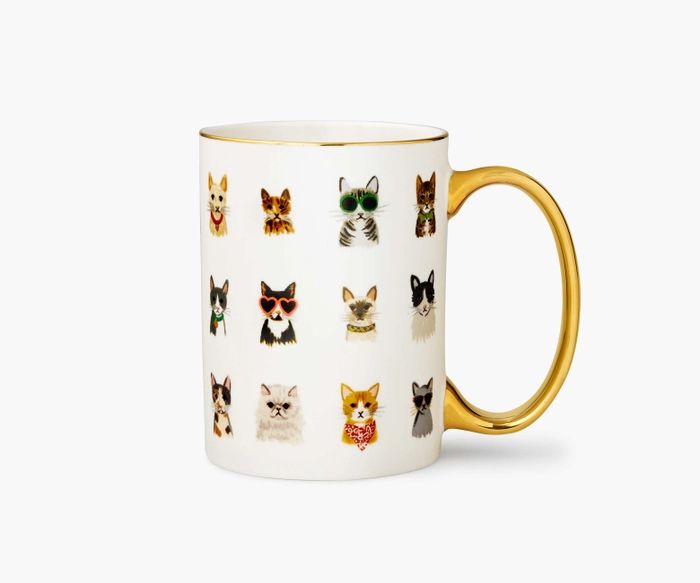 Cool Cats Porcelain Mug | Rifle Paper Co. | Rifle Paper Co.
