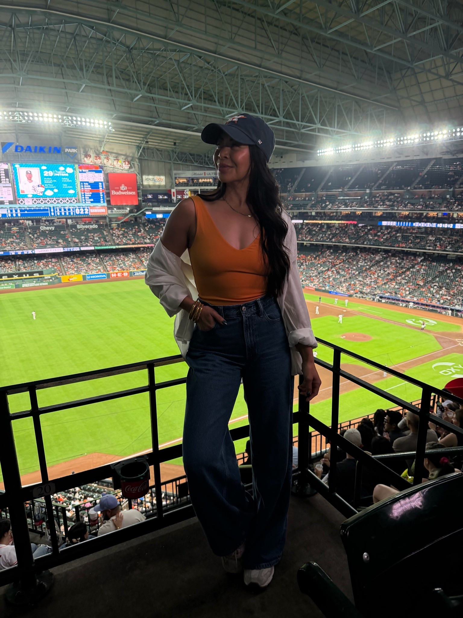 Baseball game outfits 

Astros, Houston

#LTKdayinmylife #LTKootd #LTKOver40