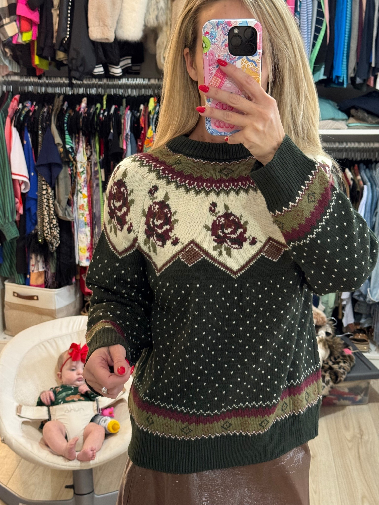 She’s a cutie of a sweater 😍 super thick & warm. Under $50  

#LTKHoliday #LTKFindsUnder50 #LTKTravel