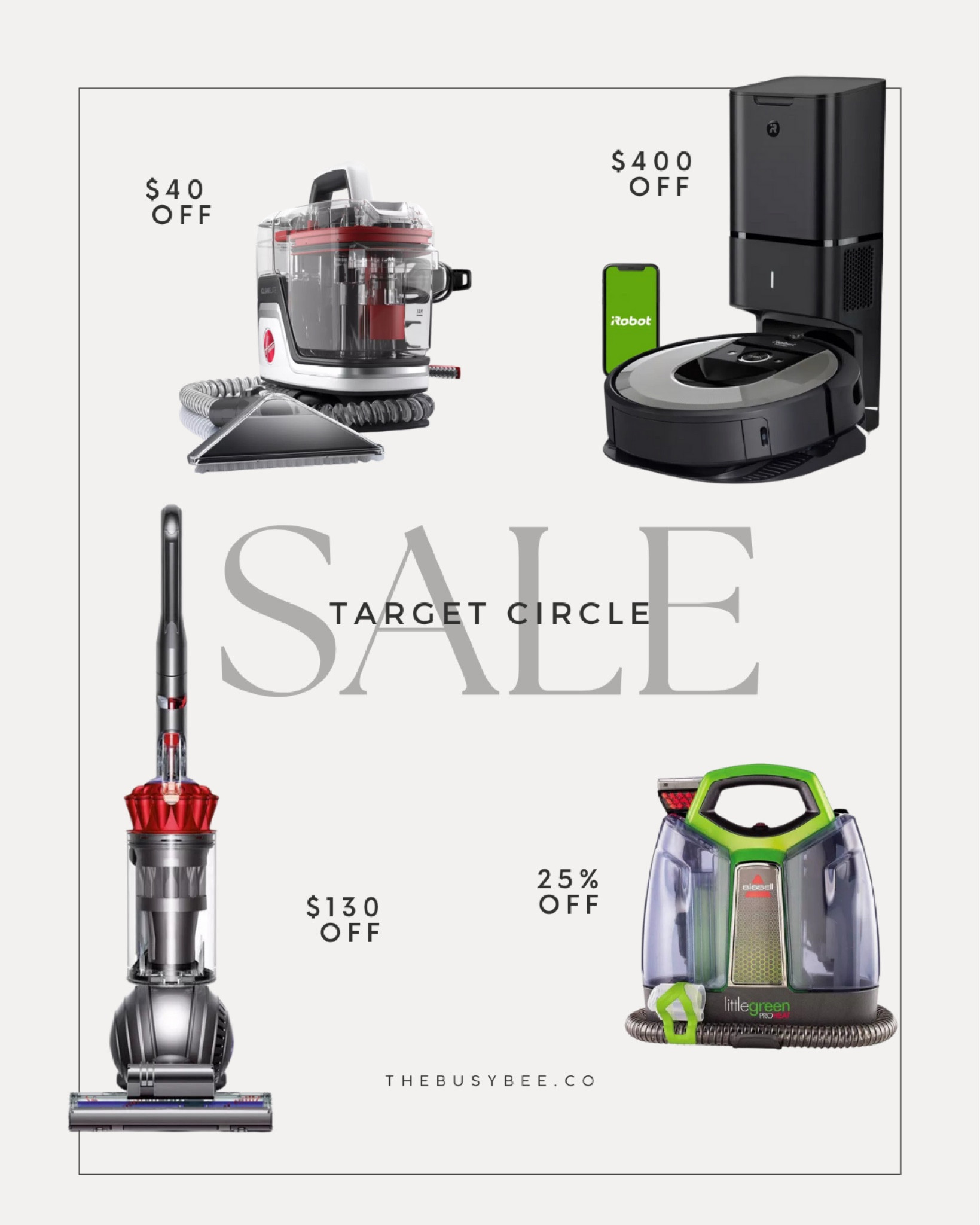 It’s Target Circle Week! Make sure you save the offer to save big on some great floor care items! Offers end 7/15!

Sale Alert
Target Circle week
Home cleaning
Summer reset
Floor care
Vacuums
Cleaning equipment 

#LTKhome #LTKFind #LTKsalealert