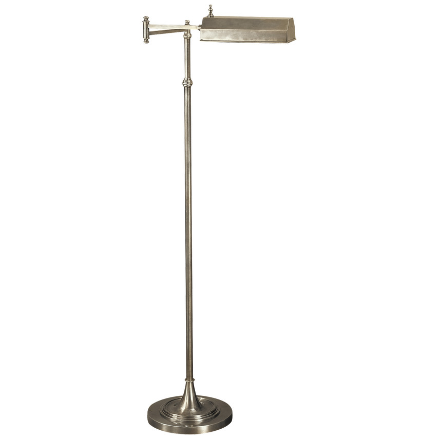 Dorchester Swing Arm Pharmacy Floor Lamp (Open Box) | Visual Comfort