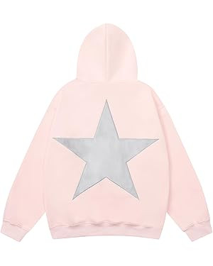 Aelfric Eden Star Hoodies Y2k Oversized Graphic Hoodies Aesthetic 90s Crewneck Sweatshirt Long Sl... | Amazon (US)