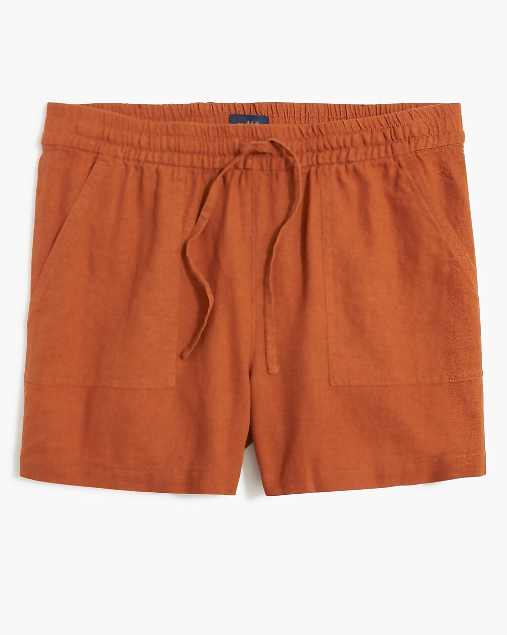 Linen-blend drawstring short | J.Crew Factory