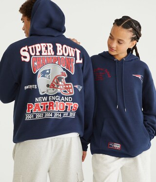 New England Patriots Super Bowl Pullover Hoodie | Aeropostale
