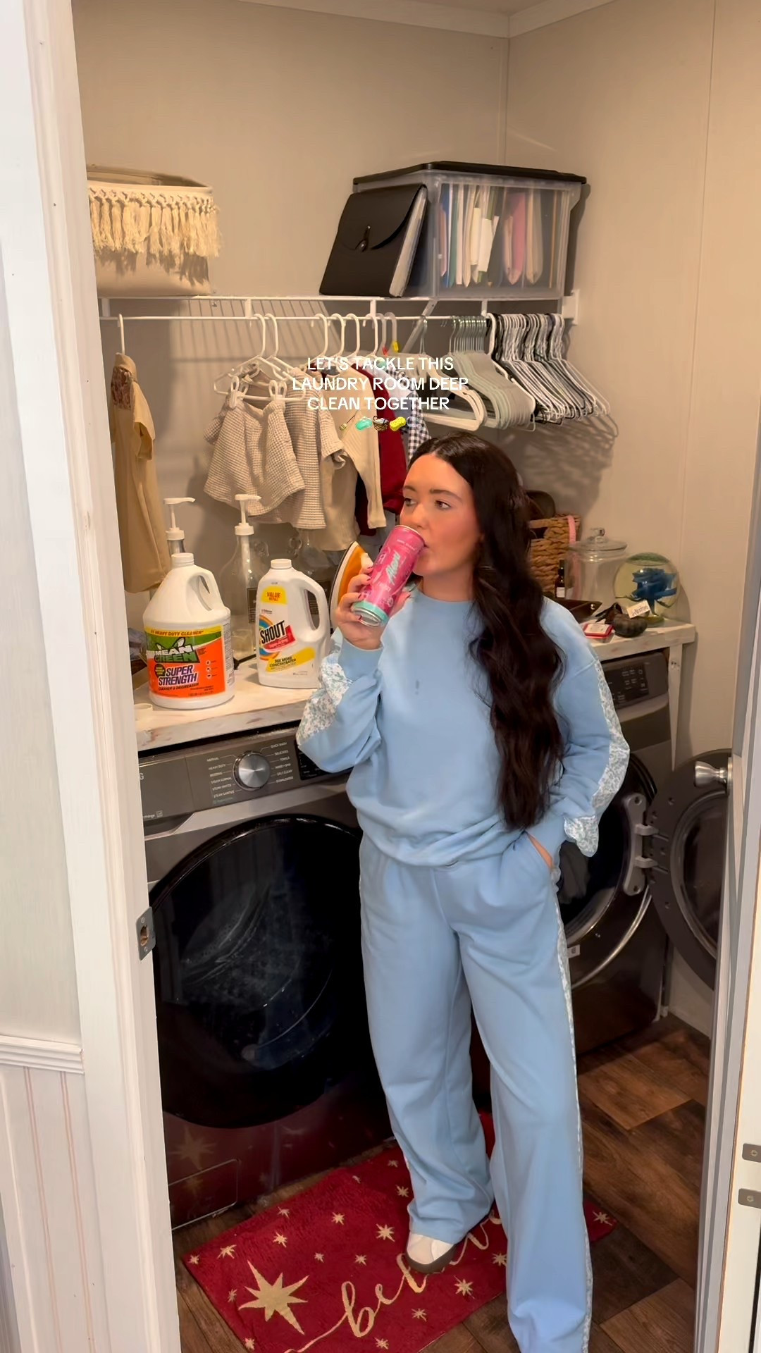 This laundry room was in desperate need of a deep clean🧼🧺

#LTKHoliday #LTKmomlife #LTKHome
