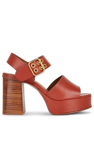 Lexy Sandal in Rust & Copper | Revolve Clothing (Global)