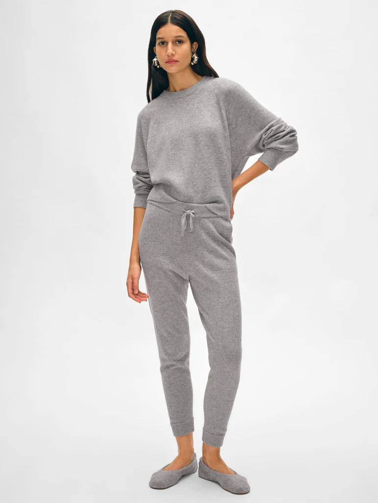 Cashmere Jogger | White and Warren