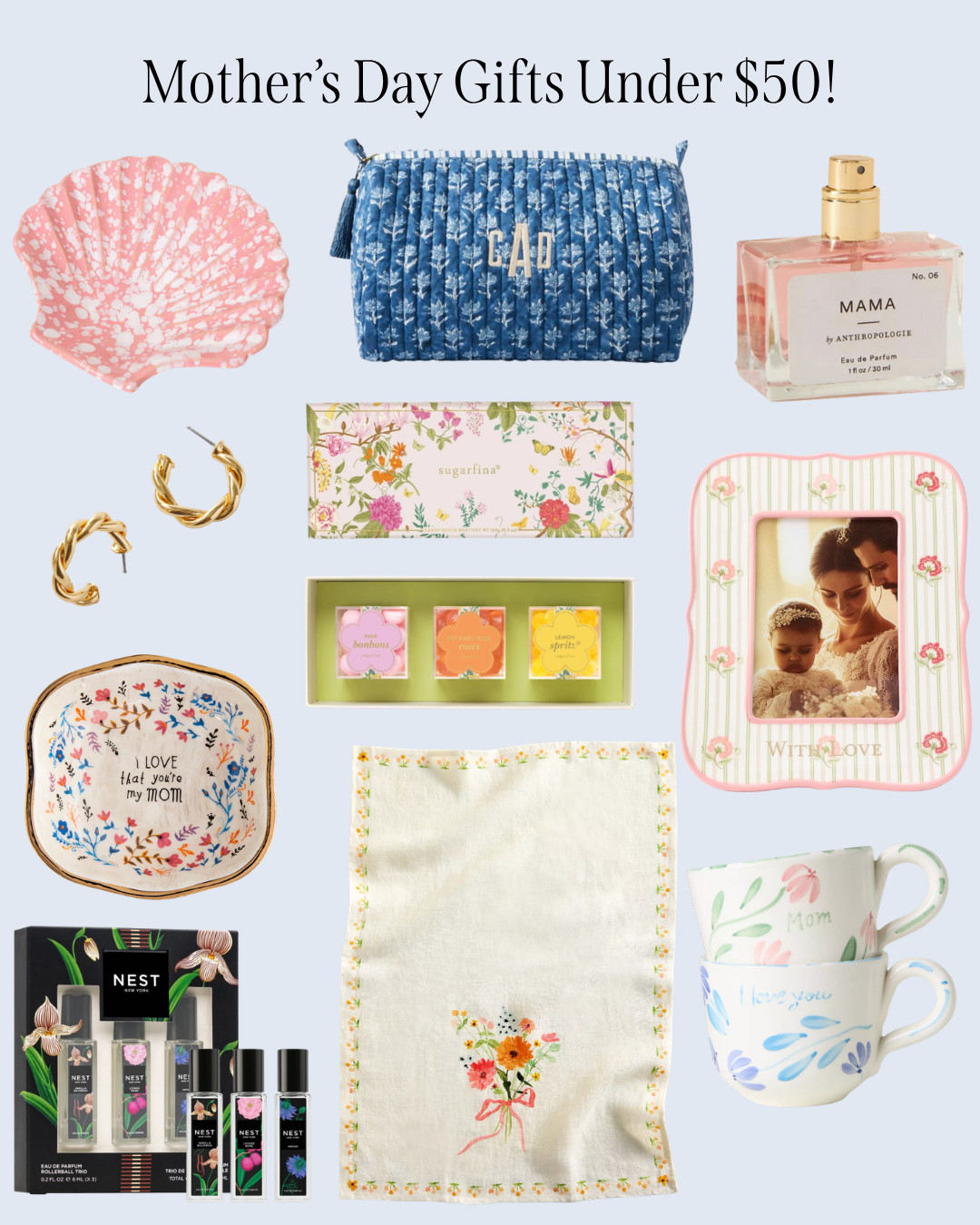 Mother's Day Gifts Under $50. More on DoSayGive.com  

 #LTKSeasonal #LTKHome #LTKSaleAlert