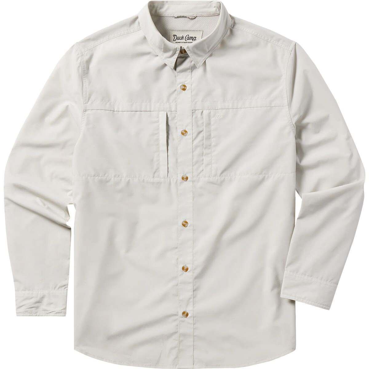 Duck Camp Helm Long-Sleeve Shirt - Men's Silver King, S | Backcountry