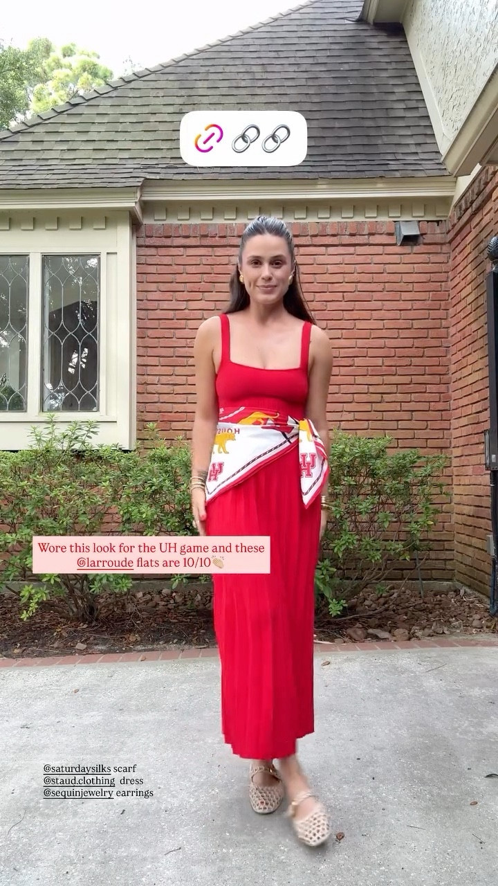 Football game // ootd // staud // explore page // dress // game day 

#LTKSeasonal #LTKShoeCrush #LTKStyleTip