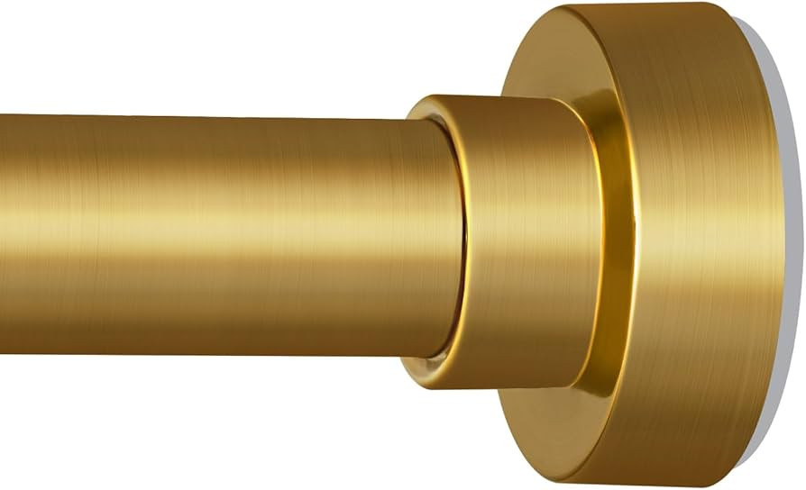 YNL Shower Curtain Rod 34-82 Inches, Non-Slip, Never Rust, No Drill Tension Curtain Rod for Bathr... | Amazon (US)