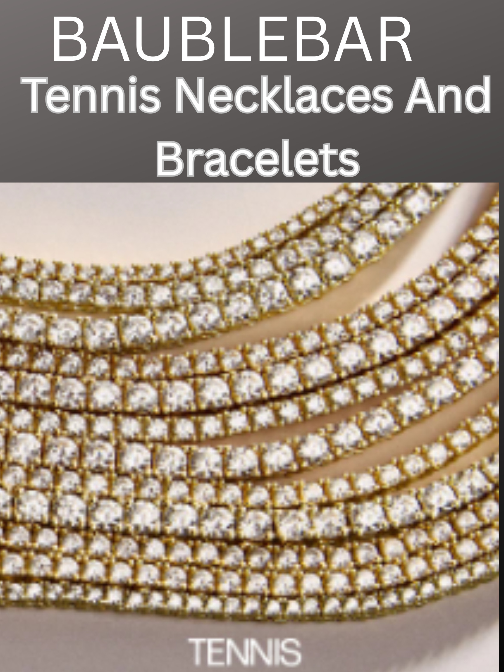  
BAUBLEBAR has the best selection of Tennis Bracelets and Tennis Necklaces.
 

#LTKBeauty