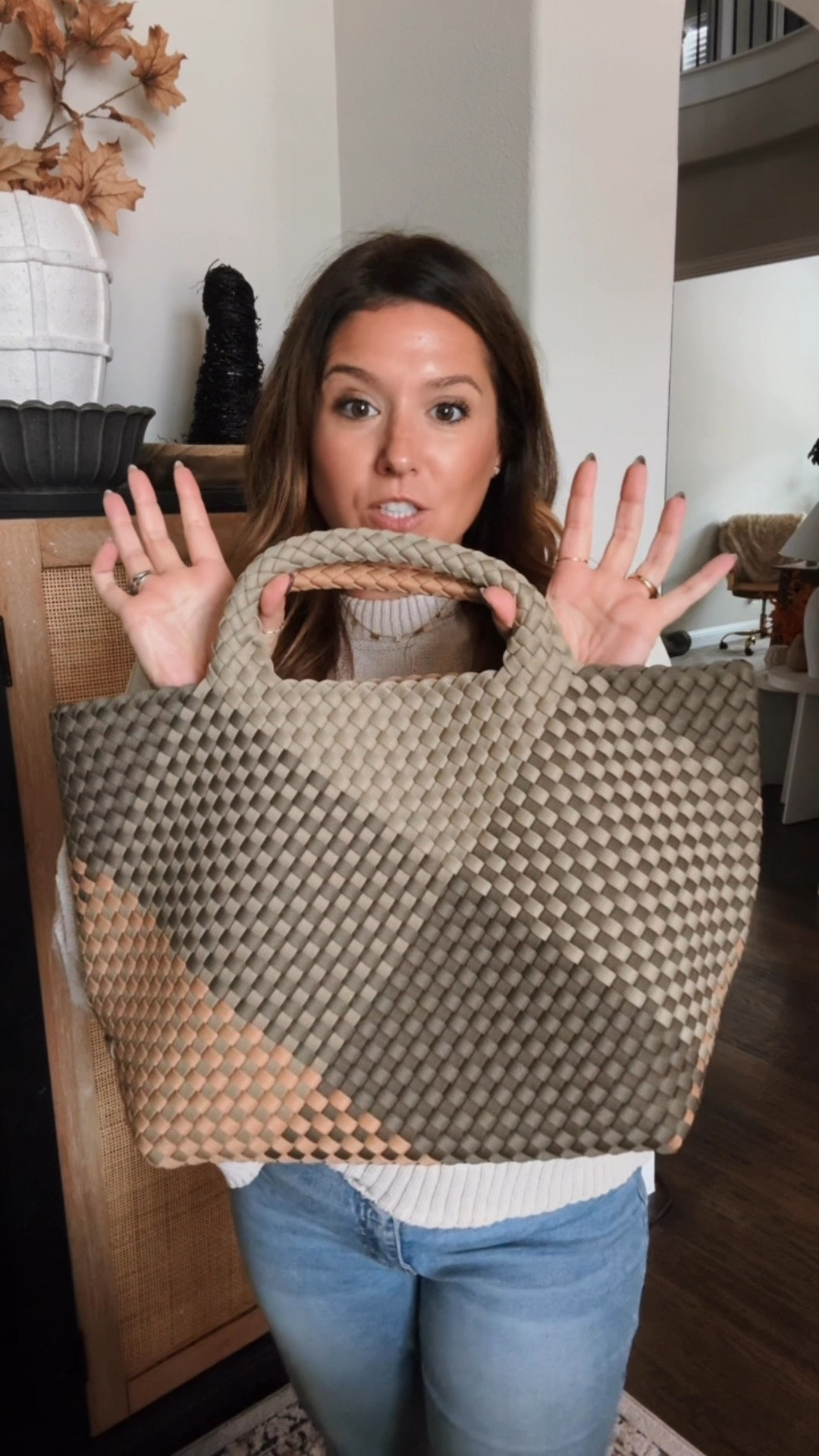 These Naghedi bags are another cult fave!!! So good!! So easy to clean and so many ways to style them!! I’ve linked all the bags I own in their exact sizes and colors!

#LTKVideo #LTKSeasonal #LTKItBag