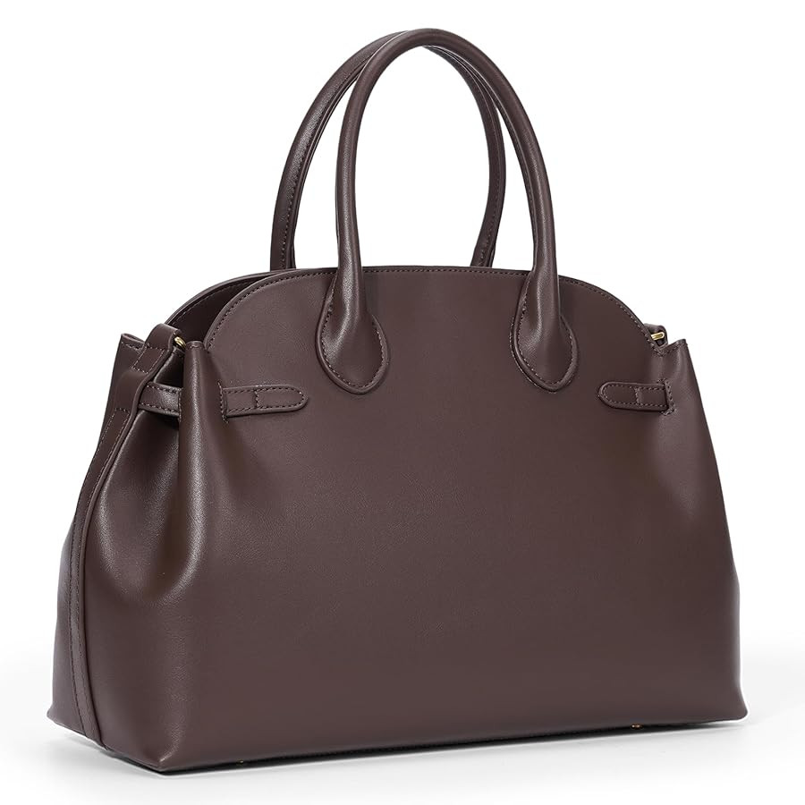 Top Handle Bag Medium Crossbody Bags For Women Vintage Tote Satchel Shoulder Bag Luxury Pu Leathe... | Amazon (US)