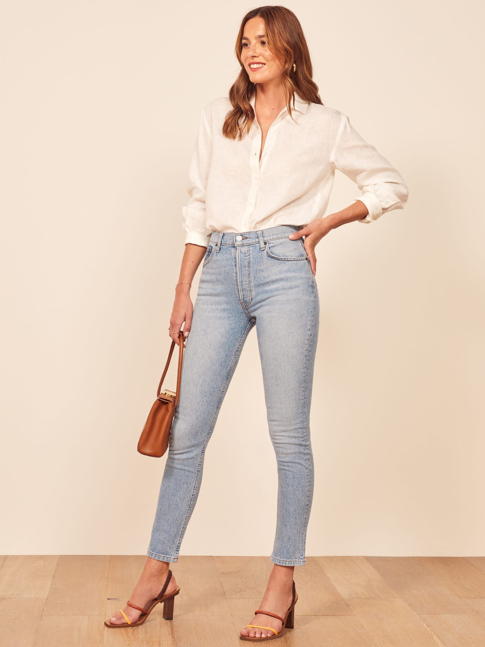 Serena High Skinny Jean | Reformation (US & AU)