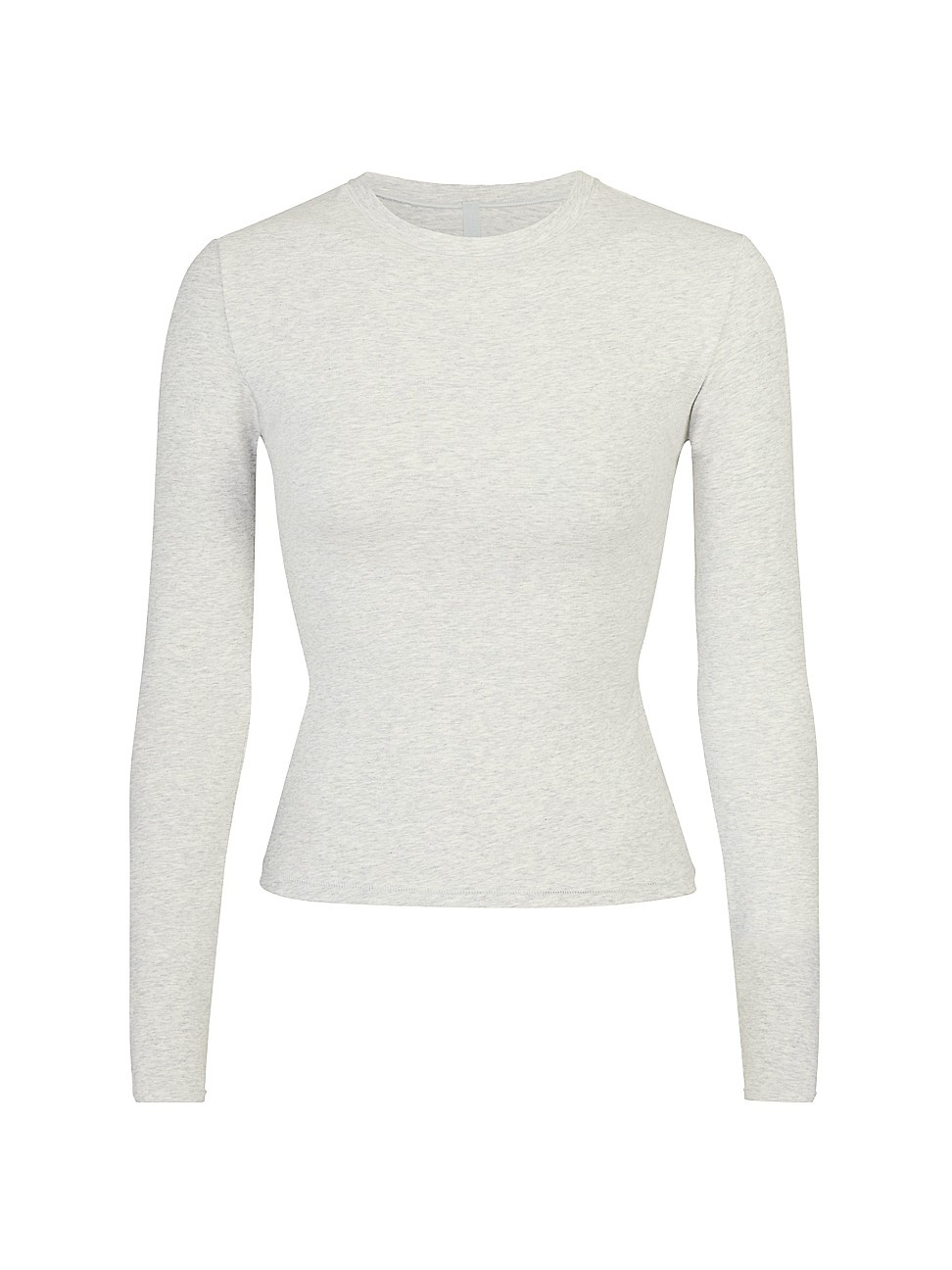 Women's Long Sleeve T-Shirt - Light Heather Grey - Size Medium | Saks Fifth Avenue