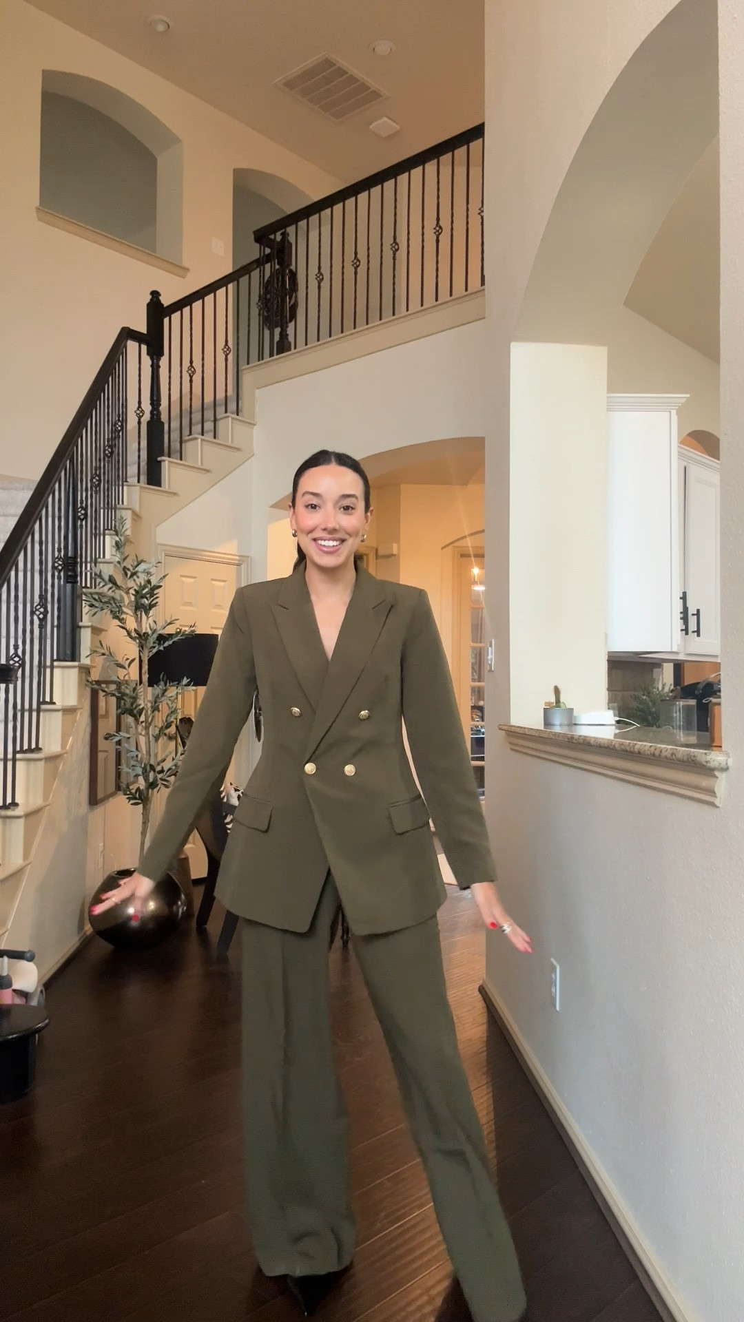 How cute is this set? Guess what, it’s WALMART! I’m wearing an xs in the blazer and a 0 in the pants. Would be perfect for church and can always dress it down with sneakers. 

#LTKPetite #LTKSeasonal #LTKStyleTip