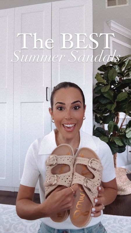 The cutest summer sandals AND they’re on sale 🙌🏻 Run tts and are comfy!!! 

#LTKSaleAlert #LTKFindsUnder100 #LTKShoeCrush

Follow my shop @mrscasual on the @shop.LTK app to shop this post and get my exclusive app-only content!