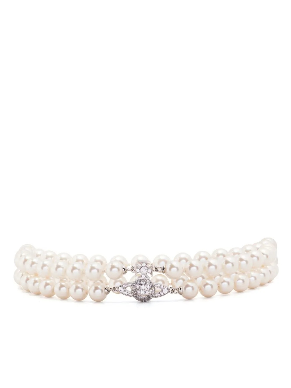 Orb pearl double-row choker | Farfetch Global