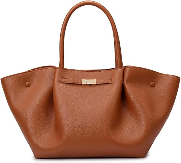 Vegetarian Artificial Leather Large Capacity Top Handle Wallet Women's Fashion Handbag | Amazon (US)