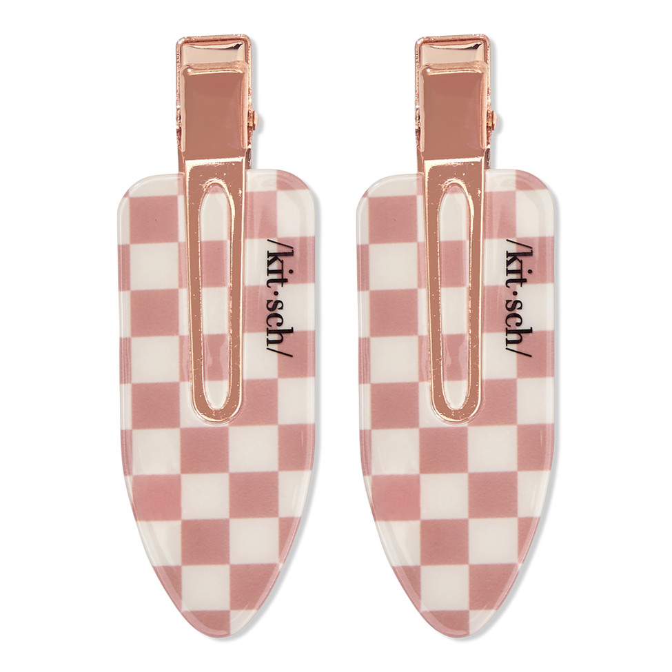 Terracotta Checker XL Creaseless Clips | Ulta