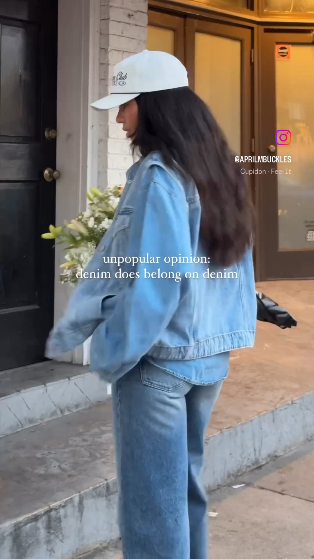 Denim on denim 🫧 

#LTKBeauty #LTKStyleTip #LTKSeasonal